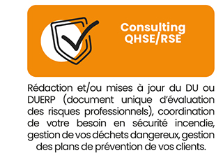 Nos services - consulting QHSE RSE