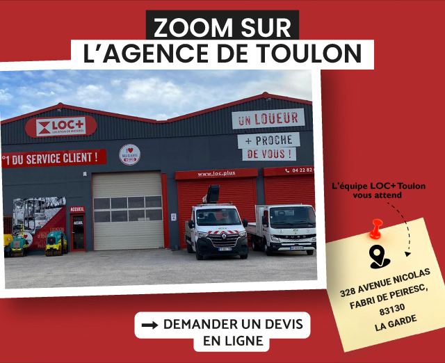 Zoom sur l'agence de Toulon